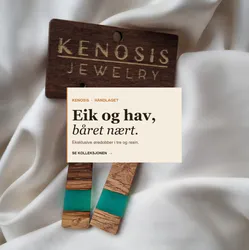 Smykker og tilbehør i naturlige materialer – håndlagde detaljer med tidløst design til hverdag og gave.